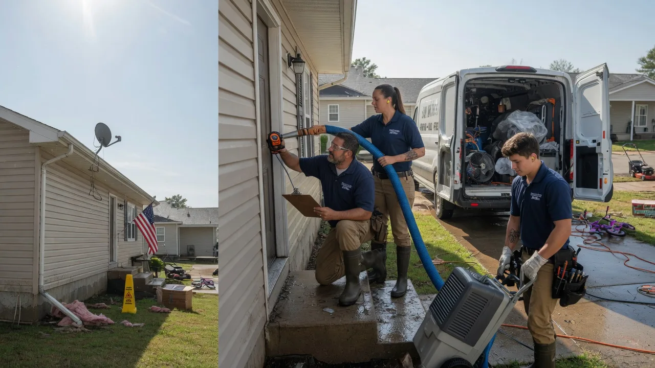 Ceiling Water Damage Restoration in Norfolk, NE near me